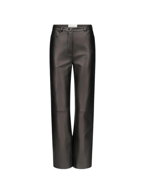 LouLou de Saison leather trousers - Black - zdjęcie produktu nr 1