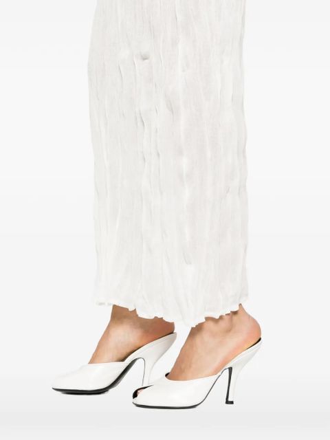 TOTEME crinkled maxi skirt - White