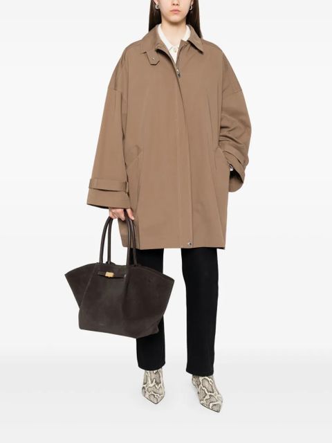 TOTEME oversized trench coat - Brown - zdjęcie produktu nr 2