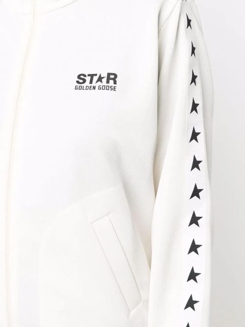 Golden Goose star-print sweat jacket - White - zdjęcie produktu nr 2
