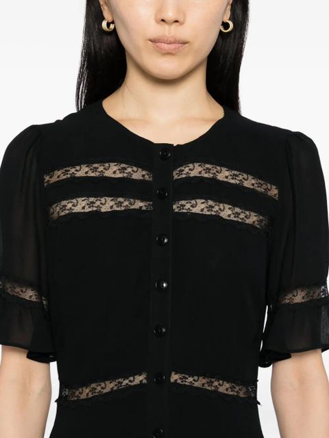 Reformation Woodson dress - Black