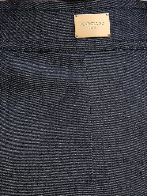 Marciano by Guess spódnica jeansowa kolor granatowy mini prosta 5YPD40 7457A