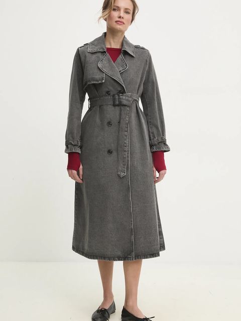 Answear.LAB płaszcz jeansowy - zdjęcie produktu nr 1