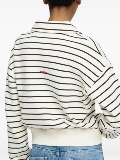 JW Anderson striped polo shirt - White