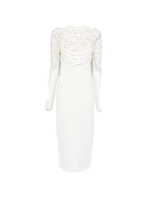 Cult Gaia Meri beaded midi dress - White - zdjęcie produktu nr 1