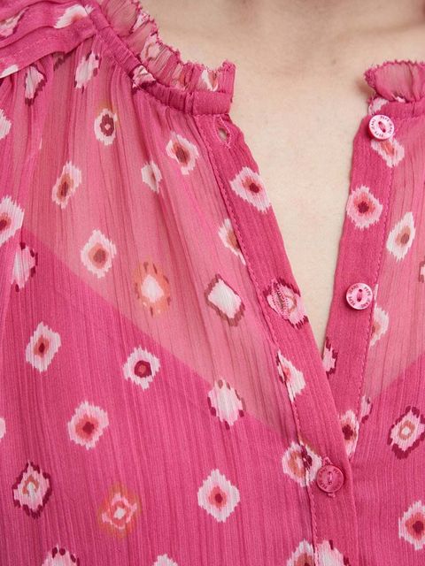 Pepe Jeans koszula MARLEY damska kolor różowy relaxed PL304798