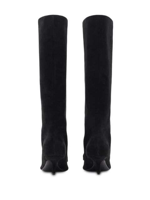 Burberry Storm 50mm suede boots - Black - zdjęcie produktu nr 2