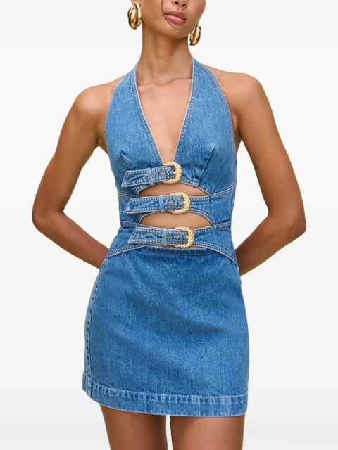 Cult Gaia Anice mini dress - Blue