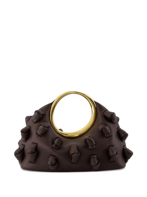 Jacquemus The small Calino with knots mini bag - Brown - zdjęcie produktu nr 1