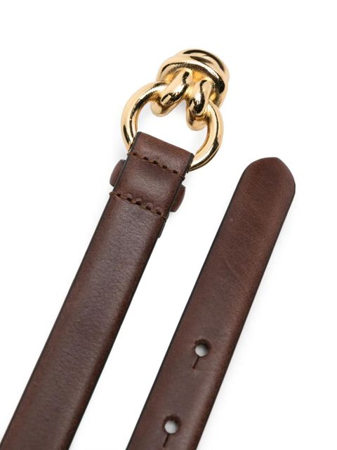 SANDRO Triomphe-buckle belt - Brown - zdjęcie produktu nr 2