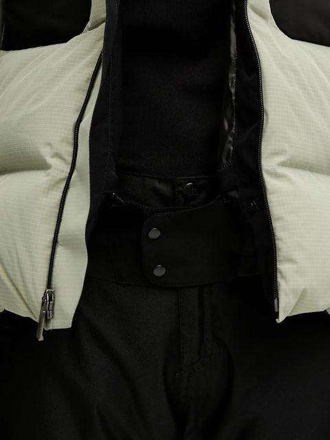 The North Face kurtka narciarska puchowa Cold Spell kolor zielony NF0A87WTD5N1