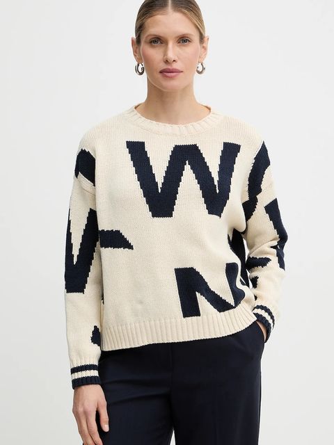 Weekend Max Mara sweter CELEBRE damski kolor granatowy lekki 2615361171600 - zdjęcie produktu nr 1
