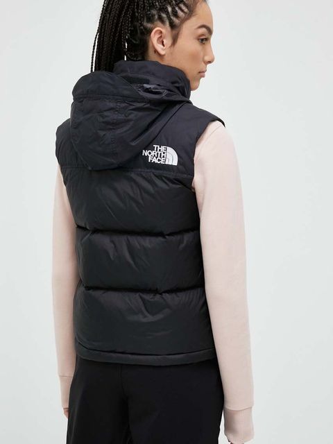The North Face bezrękawnik 1996 RETRO NUPTSE VEST damski kolor czarny zimowy NF0A3XEPLE41 - zdjęcie produktu nr 2