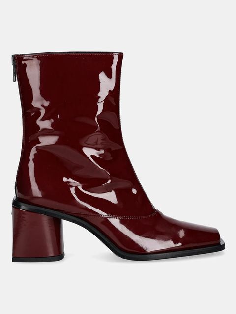 Kenzo botki skórzane Kimi Ankle Boots