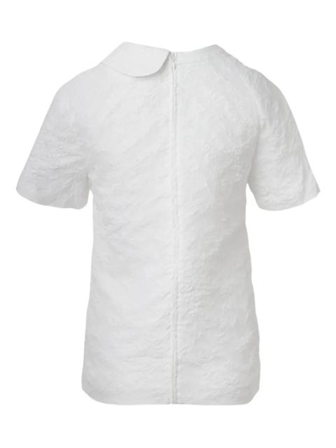 SHUSHU/TONG semi-peter pan collar top - White - zdjęcie produktu nr 2