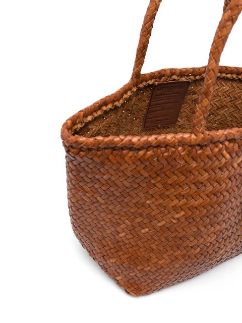 DRAGON DIFFUSION Grace Basket Small tote bag - Brown