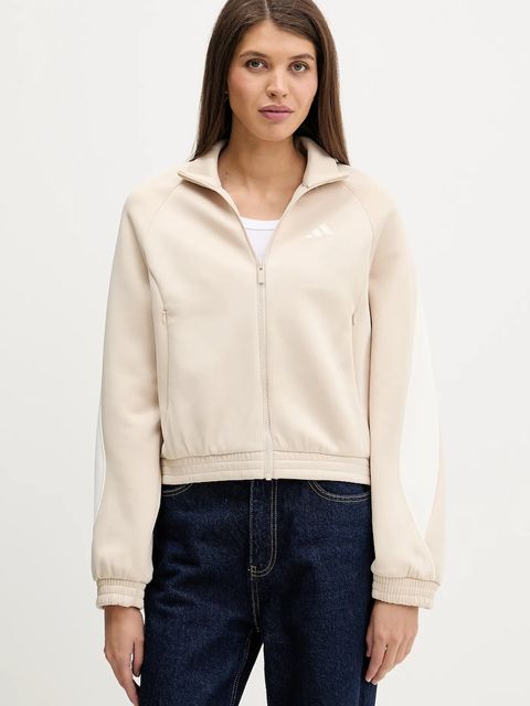 adidas bluza Stadium damska kolor beżowy z nadrukiem KB4946 - zdjęcie produktu nr 1