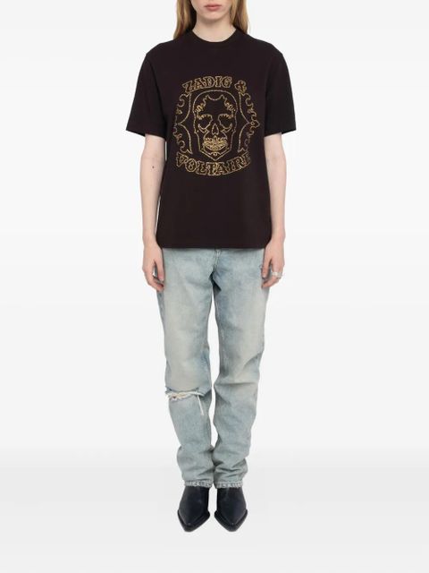 Zadig&Voltaire graphic-print t-shirt - Brown