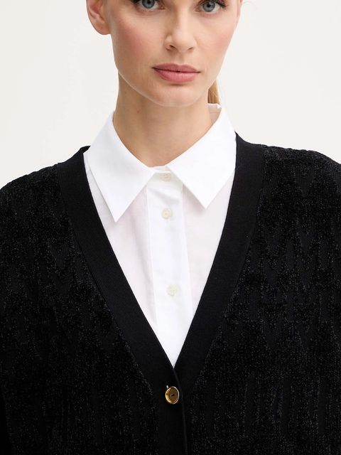 Marciano by Guess kardigan ADELE damski kolor czarny ciepły 5BGR04 5661Z