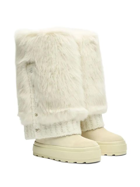 Casadei double-face boots - Neutrals