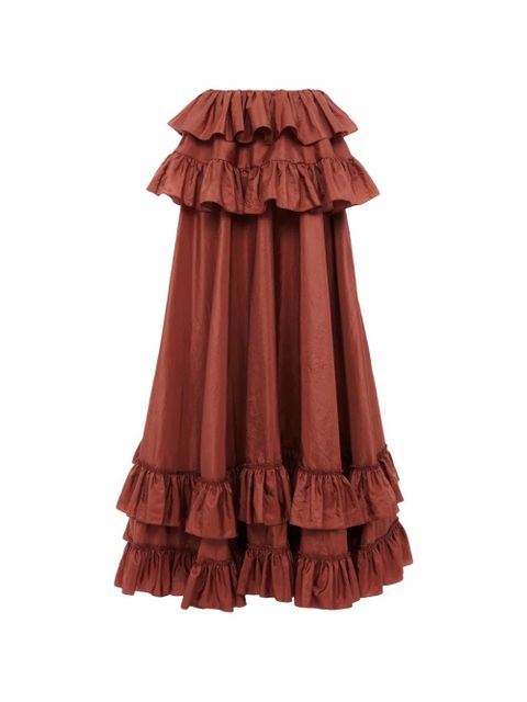 Chloé ruffled maxi skirt - Pink - zdjęcie produktu nr 1
