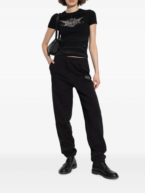 Diesel elasticated waistband track pants - Black - zdjęcie produktu nr 2