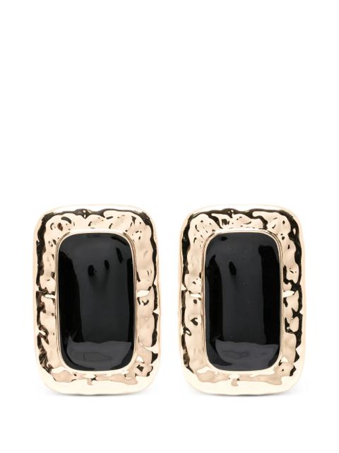 Self-Portrait rectangular-shape earrings - Gold - zdjęcie produktu nr 1