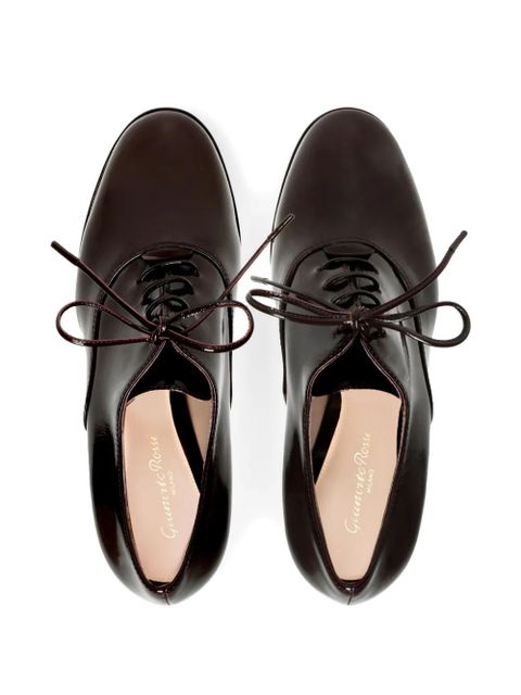 Gianvito Rossi Vicky lace-up platform boots - Black