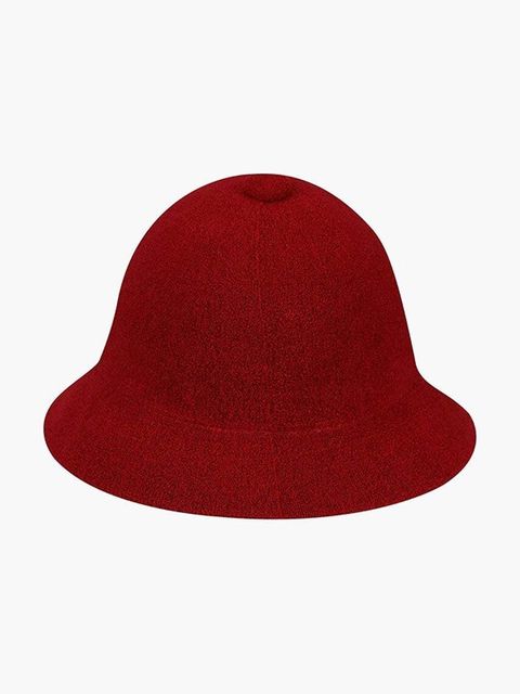 Kangol kapelusz Bermuda Casual kolor czerwony 0397BC.SCARLET-SCARLET - zdjęcie produktu nr 2