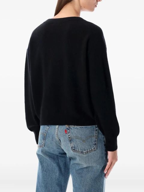 American Vintage V-neck knitwear - Black - zdjęcie produktu nr 2