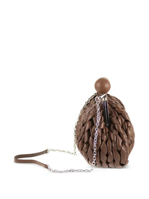 Weekend Max Mara medium Pasticcino clutch bag - Brown