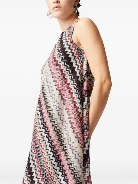 Missoni A-line mini dress - Pink