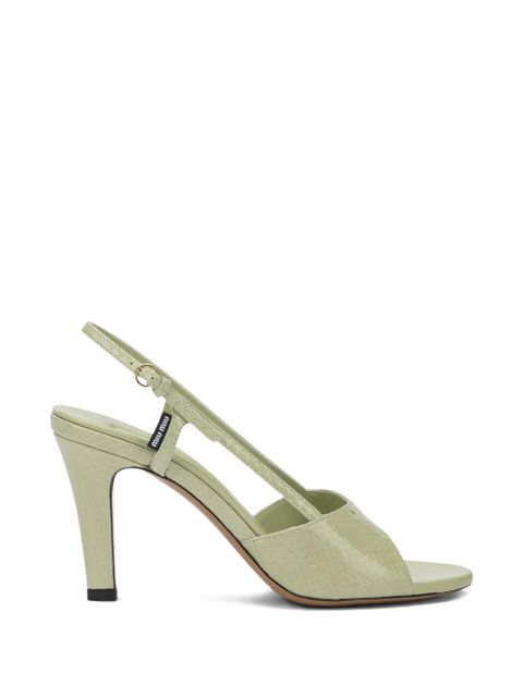 Miu Miu Ayers slingback pumps - Green - zdjęcie produktu nr 1