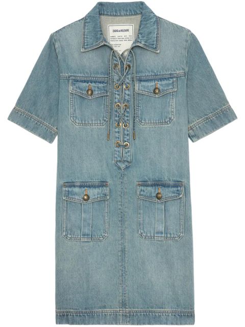 Zadig&Voltaire denim mini dress - Blue - zdjęcie produktu nr 1
