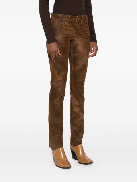 MARANT ÉTOILE shade-effect trousers - Brown