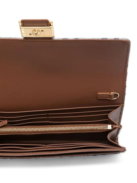 FENDI Baguette Continental clutch bag - Blue