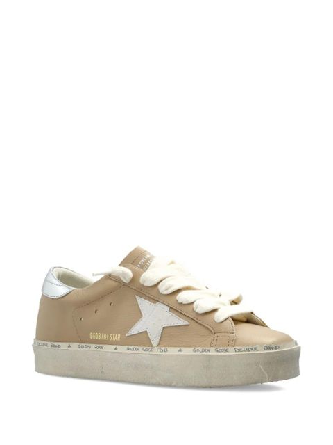 Golden Goose Hi Star leather sneakers - Neutrals
