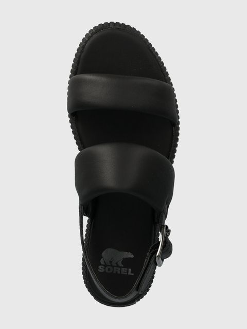 Sorel sandały skórzane ONA STREETWORKS GO-TO FL