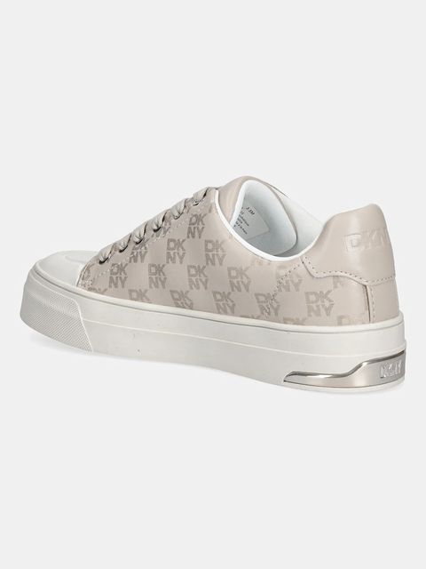 Dkny tenisówki York Logo kolor beżowy K3556786