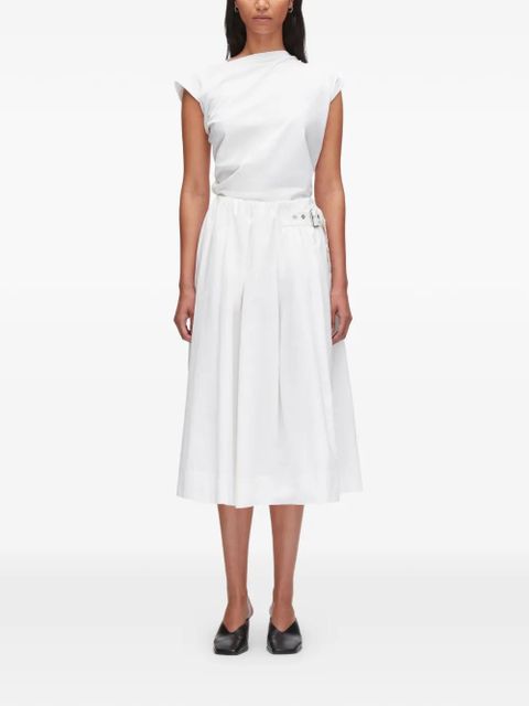 3.1 Phillip Lim belted midi skirt - White - zdjęcie produktu nr 2