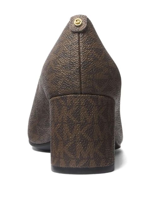 Michael Kors 57mm Perla Flex heeled pumps - Brown