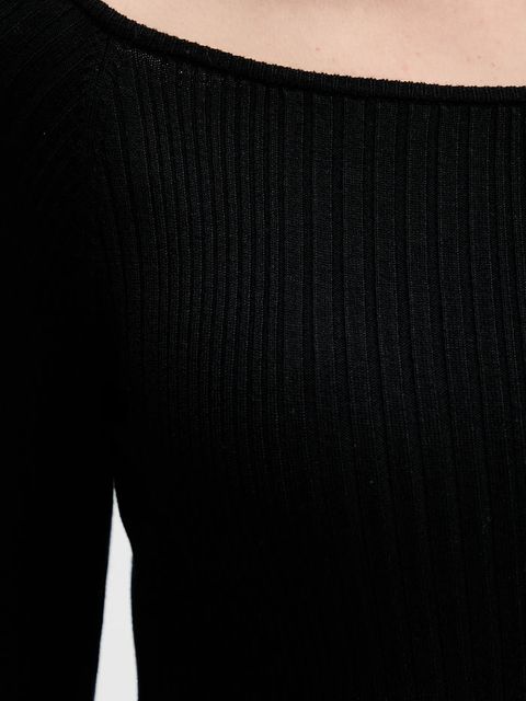 United Colors of Benetton sweter damski kolor czarny lekki 16UYD10E7