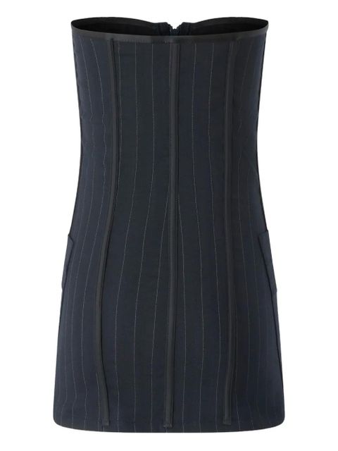 PINKO pinstripe zip-fastening top - Blue - zdjęcie produktu nr 2