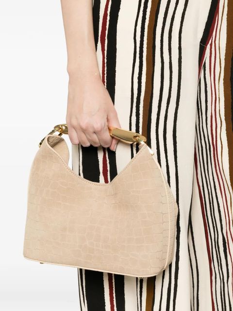 Elleme small Boomerang croco-effect tote bag - Neutrals - zdjęcie produktu nr 2