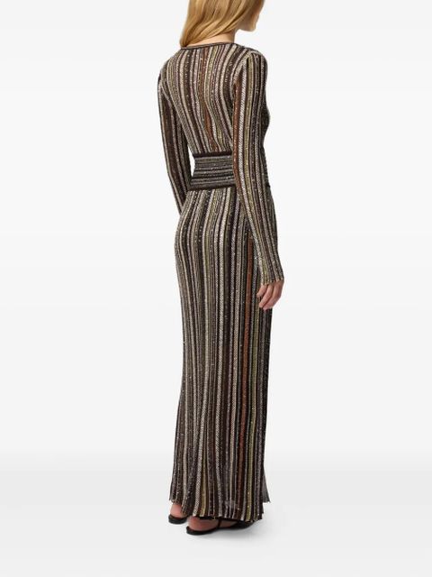 Missoni stripe embellished dress - Black - zdjęcie produktu nr 2