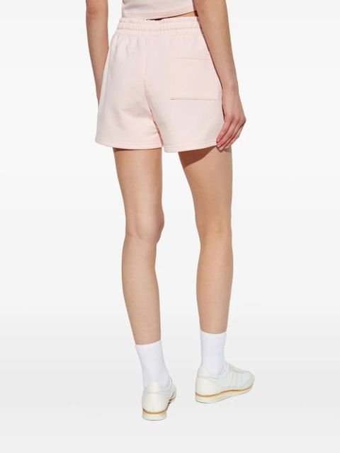 Casablanca Montaigne logo-print drawstring shorts - Pink