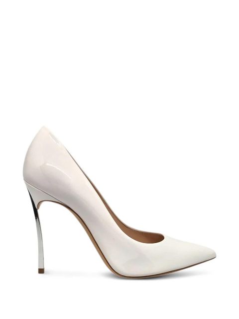 Casadei Blade pointed-toe pumps - White - zdjęcie produktu nr 1