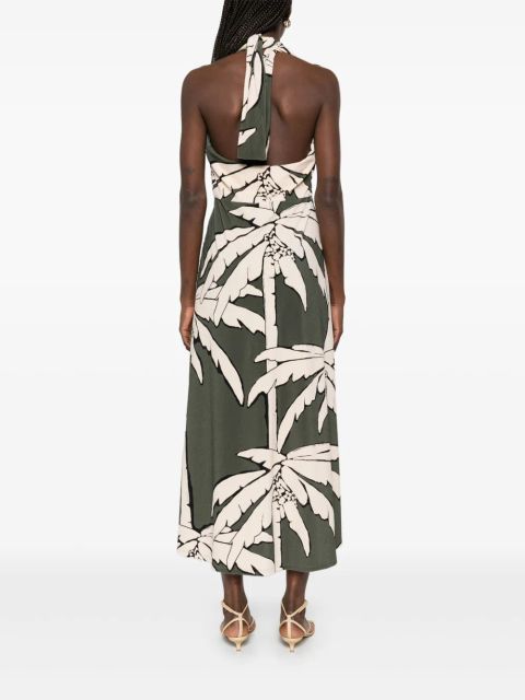 Johanna Ortiz Oceanic Mantra midi dress - Green