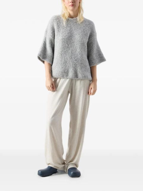 American Vintage Zolly short-sleeves sweater - Grey - zdjęcie produktu nr 2