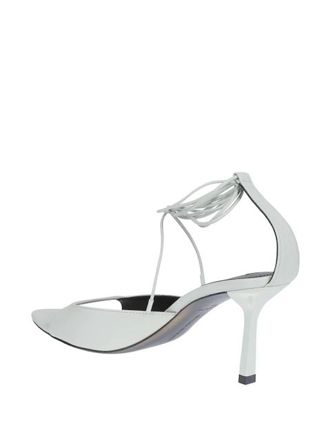 Victoria Beckham Eliza leather sandals - Green
